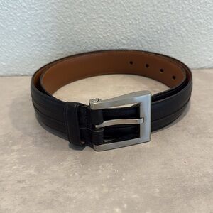 Allen Edmonds leather belt 34 inch